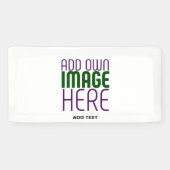 MODERN BEWERKBAAR EENVOUDIG WIT AFBEELDING TEKST S SPANDOEK (Horizontaal)