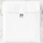 MODERN BEWERKBAAR EENVOUDIG WIT AFBEELDING TEKST S STICKER (Tas)