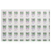 MODERN BEWERKBAAR EENVOUDIG WIT AFBEELDING TEKST S STOF (Fat Quarter)