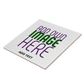 MODERN BEWERKBAAR EENVOUDIG WIT AFBEELDING TEKST S TEGELTJE (Zijkant)