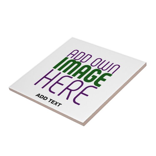 MODERN BEWERKBAAR EENVOUDIG WIT AFBEELDING TEKST S TEGELTJE (Zijkant)