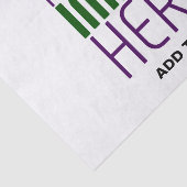 MODERN BEWERKBAAR EENVOUDIG WIT AFBEELDING TEKST S TISSUEPAPIER (Detail)