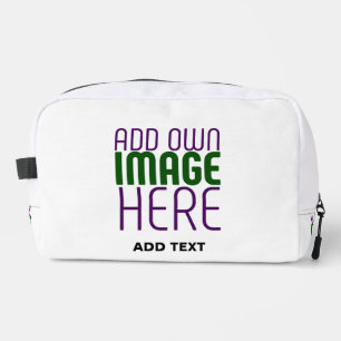 MODERN BEWERKBAAR EENVOUDIG WIT AFBEELDING TEKST S TOILETTASJE