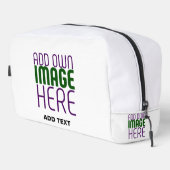 MODERN BEWERKBAAR EENVOUDIG WIT AFBEELDING TEKST S TOILETTASJE (Rechterhoek)