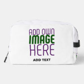 MODERN BEWERKBAAR EENVOUDIG WIT AFBEELDING TEKST S TOILETTASJE (Achterkant)