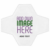 MODERN BEWERKBAAR EENVOUDIG WIT AFBEELDING TEKST S VOETBAL (Enkel)