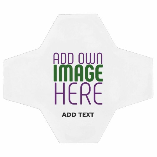 MODERN BEWERKBAAR EENVOUDIG WIT AFBEELDING TEKST S VOETBAL (Enkel)