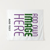 MODERN BEWERKBAAR EENVOUDIG WIT AFBEELDING TEKST S WANDKLEED (Voorkant (horizontaal))