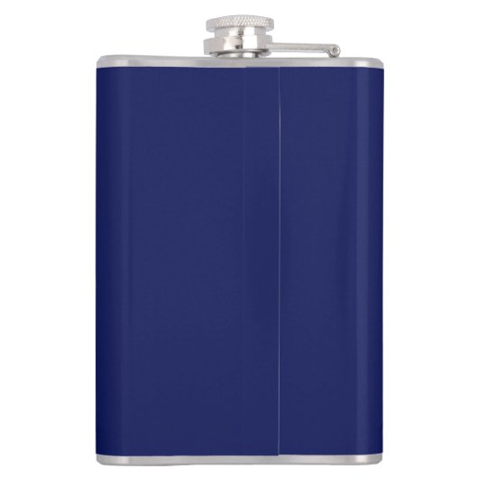 MODERN BEWERKBAAR SCHATTIGE NAVY BLAUW AFBEELDING  HEUPFLES (Achterkant)