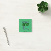 MODERN BEWERKBAAR SMARAGD GROEN AFBEELDING TEKST S POST-IT® NOTES (Kantoor)
