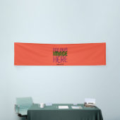 MODERN BEWERKBAAR TOMATENROOD AFBEELDING TEKST SJA SPANDOEK (Beurs)