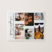 Modern BFF Best Friends Quote Photo Collage Legpuzzel (Horizontaal)