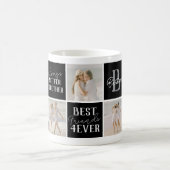 Modern BFF Besties Foto collage Koffiemok (Center)