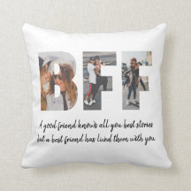 Modern BFF Photo Collage Best Friend Besties Quote