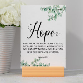 Modern Bible Verse Jeremiah Kaart