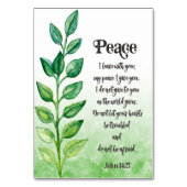 Modern Bible Verse John Kaart (Voorkant)