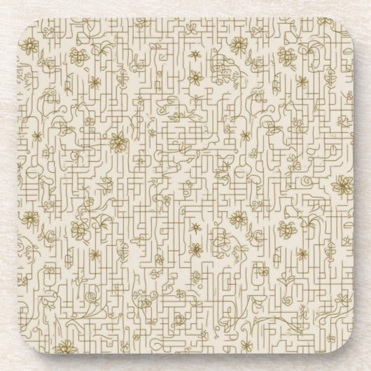 Modern Bier Onderzetter (Voorkant)