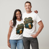 Modern BIER VERPLICHT Quote T-shirt (Unisex)