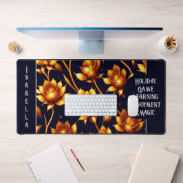 Modern Big Luxury Gold Roos Collectie Bureaumat