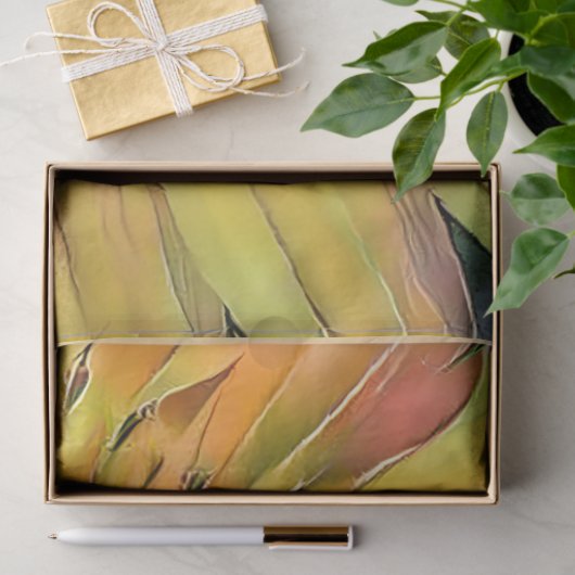 Modern Big Sunflower Art Collectie Tissuepapier (Geschenk)