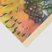 Modern Big Sunflower Art Collectie Tissuepapier (Detail)