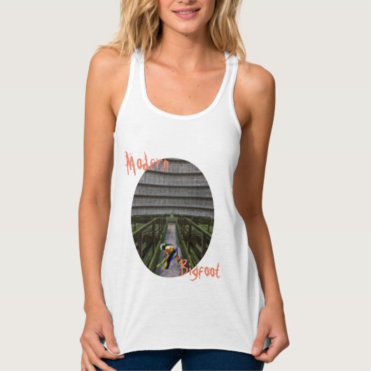 Modern Bigfoot Tanktop (Voorkant)