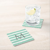 Modern, Biologisch, Strepen, Boerderij stijl, Huwe Kartonnen Onderzetters (Insitu)