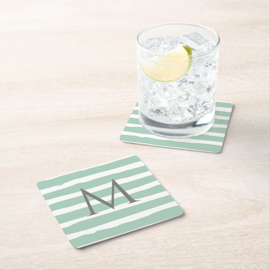 Modern, Biologisch, Strepen, Boerderij stijl, Huwe Kartonnen Onderzetters (Insitu)