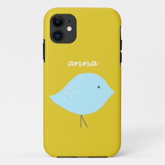 Modern Bird iPhone 5 Hoesje (Achterkant)