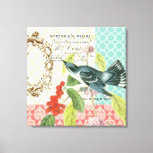 Modern  Bird stretched doek Canvas Afdruk (Voorkant)
