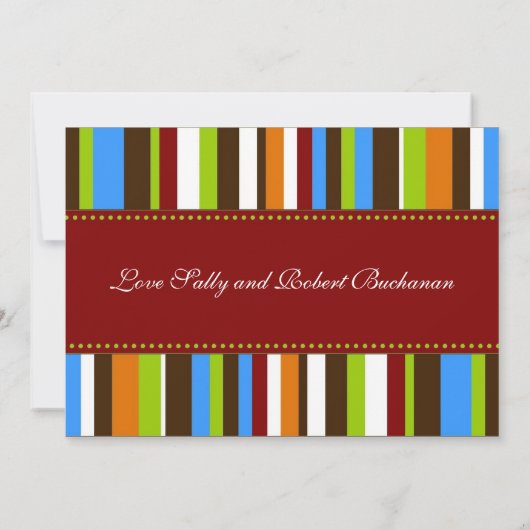 Modern Birth Announcement Aankondiging (Achterkant)