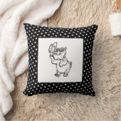 Modern Birth Baby Boy voor kinderen Hippopotamus P Kussen (Deken)
