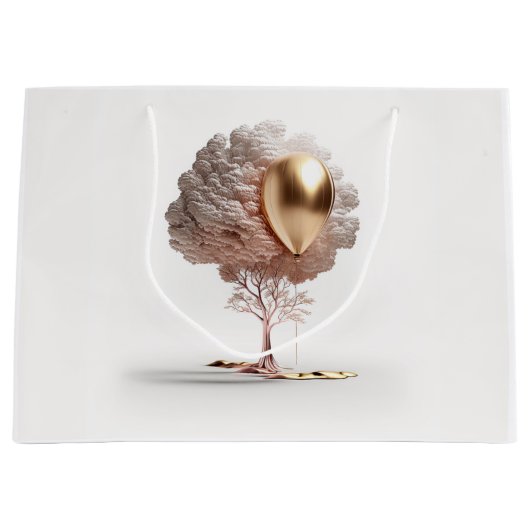 Modern Birthday Groot Cadeauzakje (Voorkant)