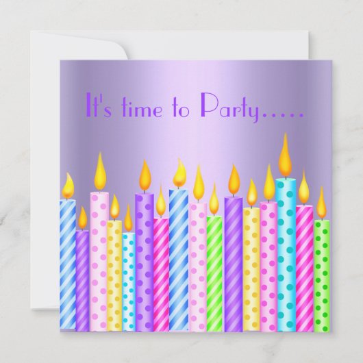 MODERN BIRTHDAY PARTIJ VIA MUMSBUBSNGRUBS KAART (Voorkant)