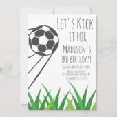 Modern Birthday Sports Ball Kaart (Voorkant)