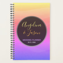 Modern Black and Pink Wedding