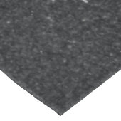 Modern Black and Silver Sparkly "Merry Christmas" Tafelkleed (Gekanteld)