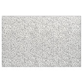 Modern Black and White Dalmatian Spots Pattern Stof (Fat Quarter)