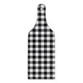 Modern Black and White Gingham Snijplank (Voorkant)