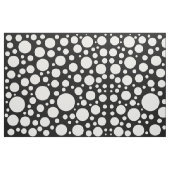 Modern Black and White Polka Dot Pattern Stof (Fat Quarter)