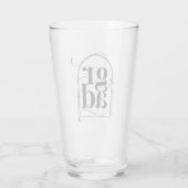 Modern Black Arch Bold Afstuderen Drink Glas