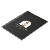 Modern black arch photo Business Branding Notitieboek (Linkerzijde)