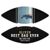 Modern Black Beste vader op vaderdag Foto American Football (Panelen)