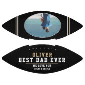 Modern Black Beste vader op vaderdag Foto American Football (Panelen)