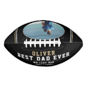 Modern Black Beste vader op vaderdag Foto American Football (Voorkant)