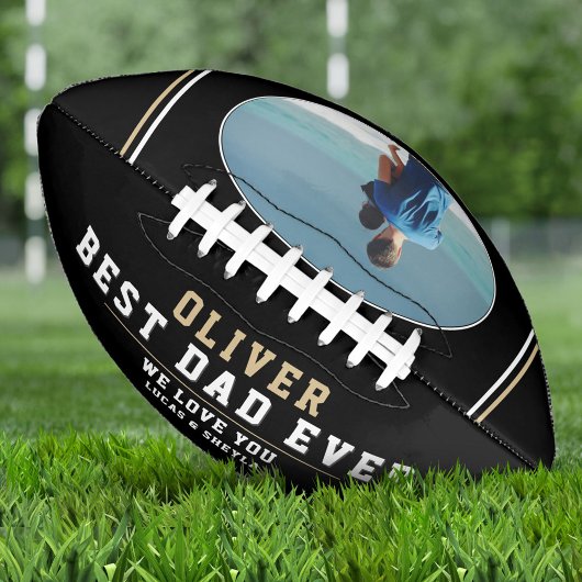 Modern Black Beste vader op vaderdag Foto American Football