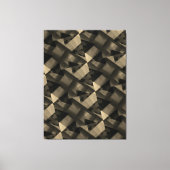 Modern - BLACK-BROWN-zeer Nice Canvas afdrukken (Voorkant)