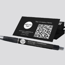 Modern Black Business Custom Company Logo