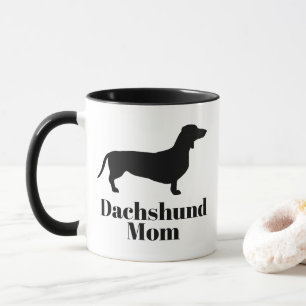 Modern Black Dachshund Silhouette Dachshund Mam Mok