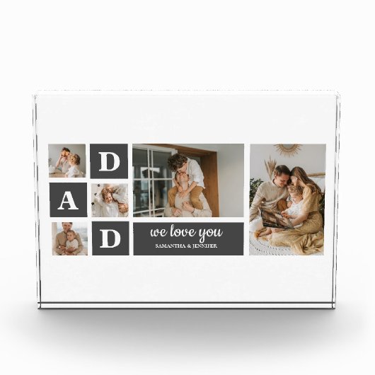 Modern Black | Foto van collage | Pap Best Gift (Voorkant)